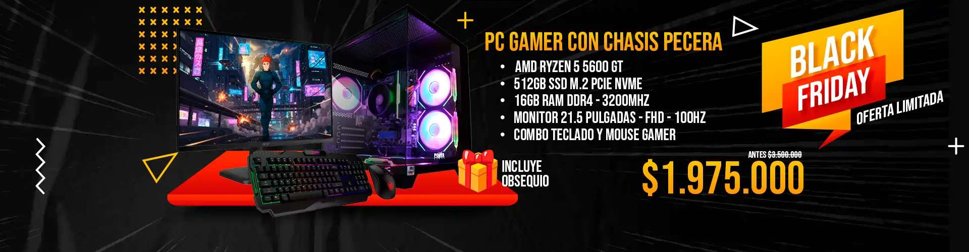 PECERA W27 RYZEN 5 5600GT