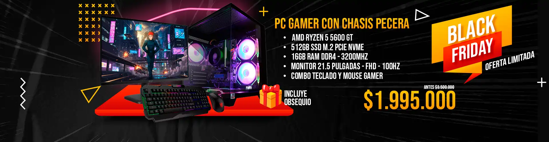 PECERA W27 RYZEN 5 5600GT