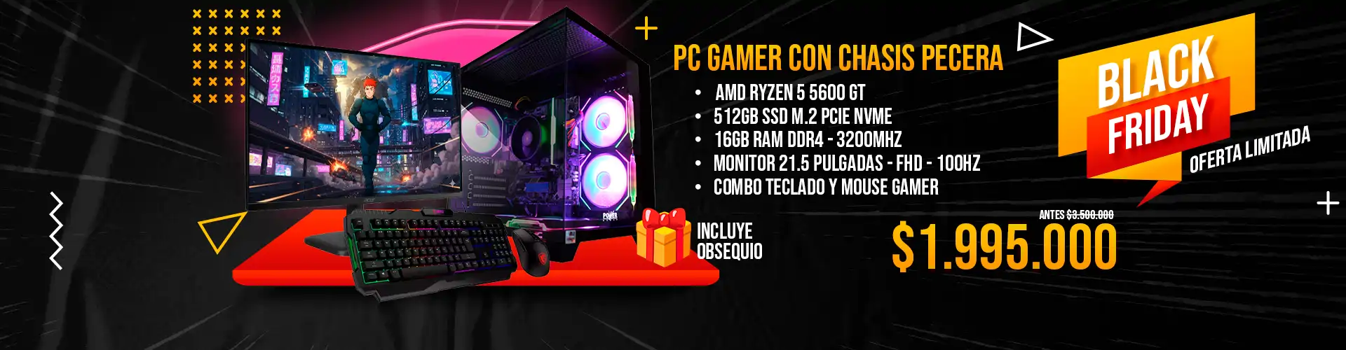 PECERA W27 RYZEN 5 5600GT