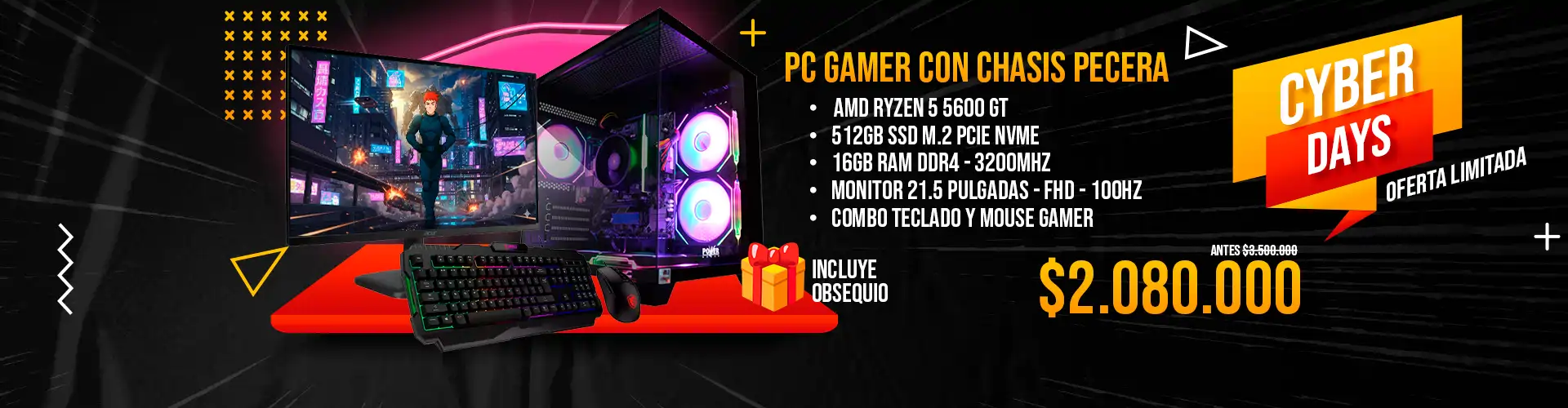 PECERA W27 RYZEN 5 5600GT