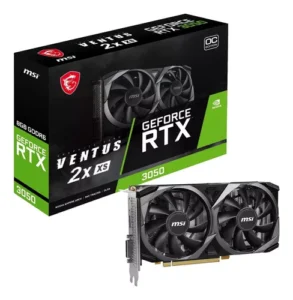 Tarjeta Grafica MSI Nvidia GeForce RTX 3050 8GB Ventus 2x OC