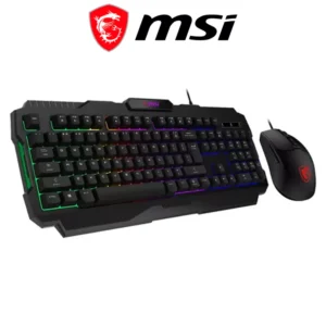 Combo Teclado Y Mouse Gamer Msi Forge Gk100