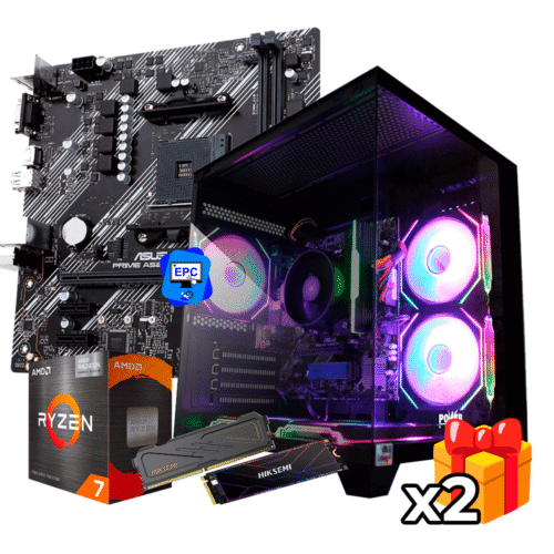PC Gamer AMD Ryzen 7 5700G + 16GB RAM DDR4 + 512GB SSD P.GR57162SK-OTP