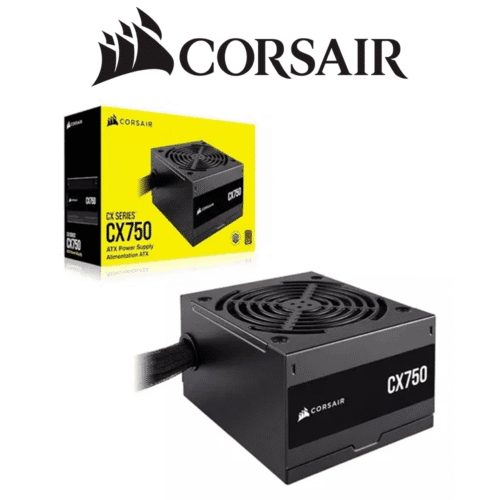 Fuente de Poder Corsair CX750 750W 80 Plus Bronze
