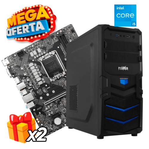 COMPUTADOR INTEL CORE i5 12400 + 8GB RAM + 512GB SSD (SOLO TORRE)