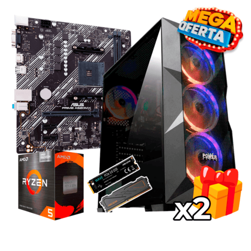 PC Gamer AMD Ryzen 5 5600GT + 16GB RAM DDR4 + 512GB SSD (SOLO TORRE)