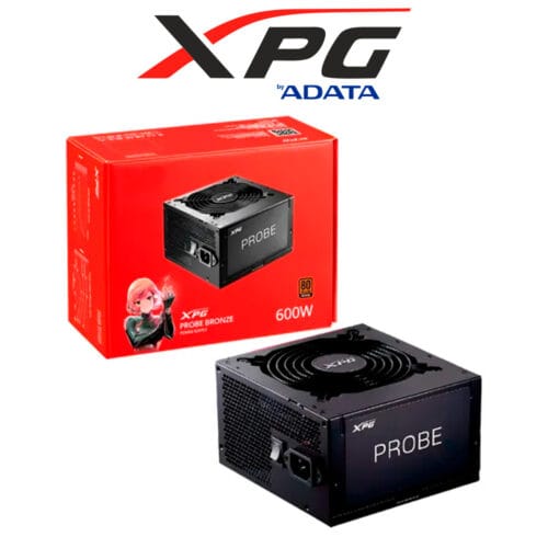 Fuente de poder XPG PROBE 600W 80+ BRONZE