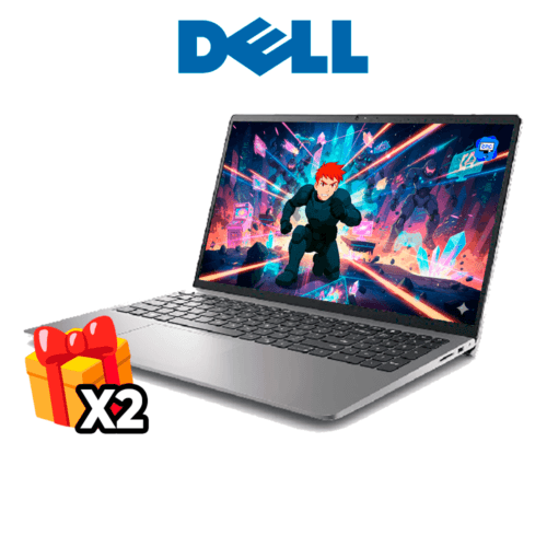 Portátil DELL 15 DC15250 INTEL CORE i5 1334U - 8GB RAM DDR4 - 512GB SSD - PANTALLA 15,6" FHD T.S7D250