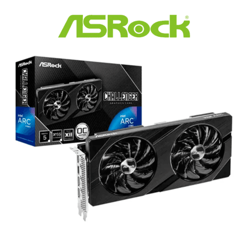 TARJETA GRÁFICA INTEL ARC A580 - 8 GB - GDDR6 - ASROCK CHALLENGER DUAL FAN