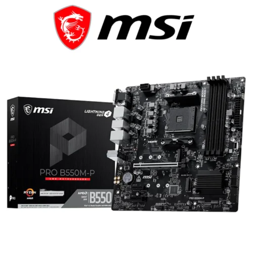 Motherboard MSI PRO B550M-P - SOCKET AM4